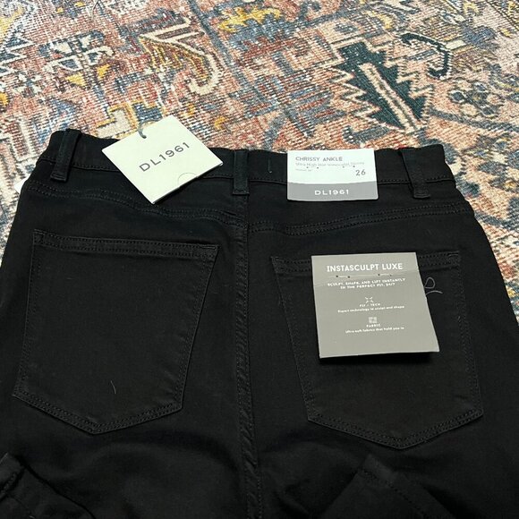 DL 1961 Black Instasculpt Denim Chrissy - Picture 5 of 5